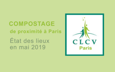 État des lieux en mai 2019 du compostage de proximité à Paris