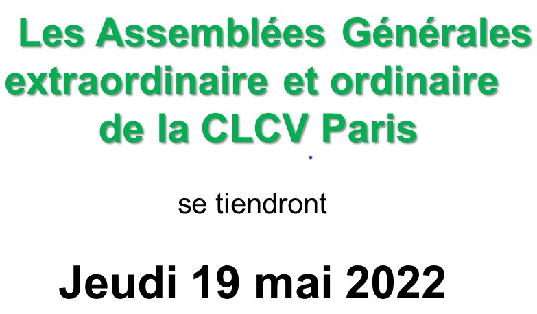 Assemblée Générale 2022 CLCV_PARIS